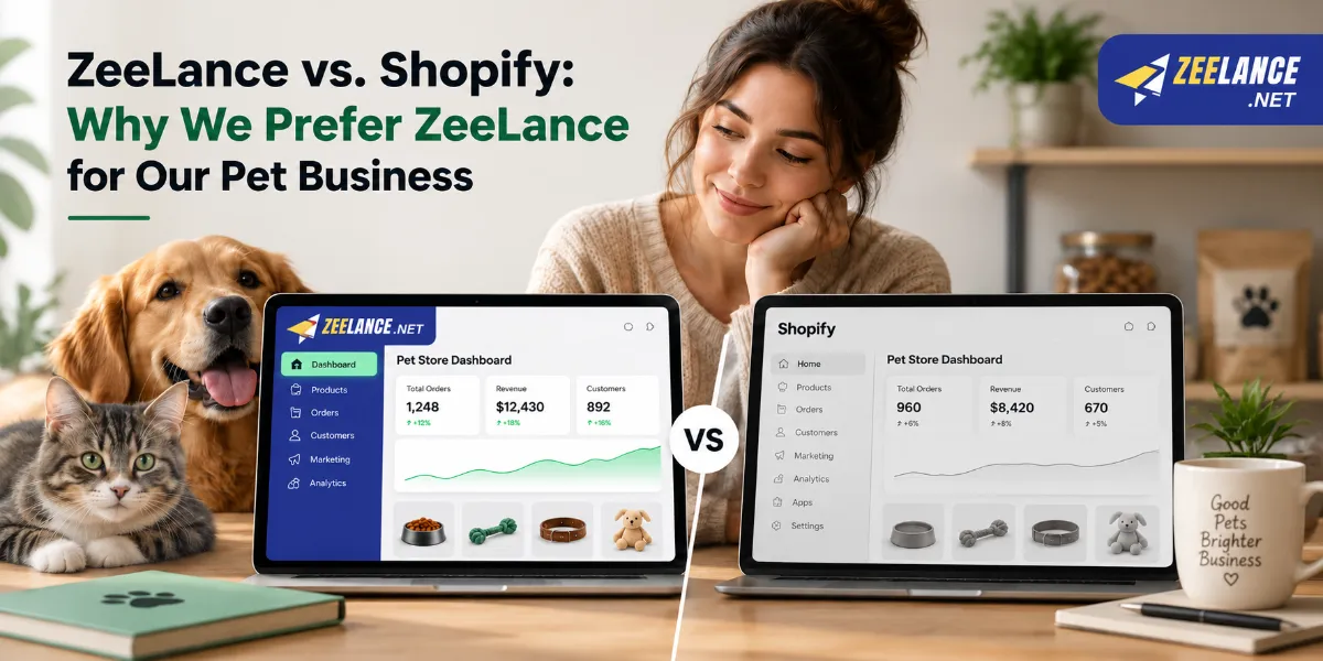 ZeeLance vs. Shopify: Why We Prefer ZeeLance for O...