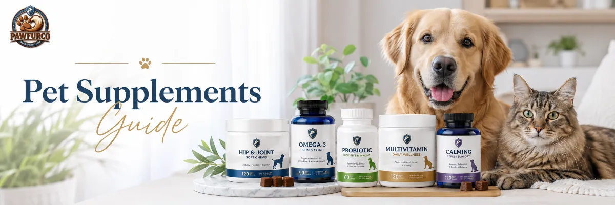 Pet Supplements for Dogs and Cats: Simple Owner Gu...