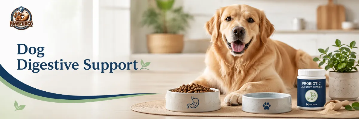 Dog Digestive Support: Food, Probiotics, and Daily...
