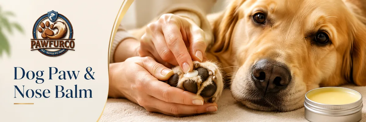 Dog Paw and Nose Balm for Dry Paws and Rough Snout...