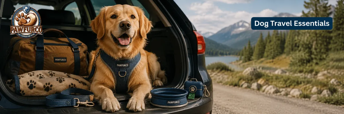 Dog Travel Essentials for Road Trips and Outdoor A...