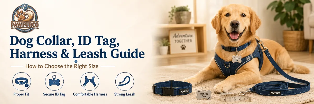 How to Choose the Right Dog Collar, ID Tag, Harnes...