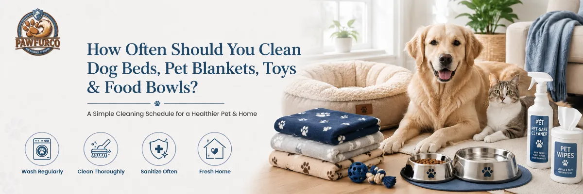 How Often Should You Clean Dog Beds, Pet Blankets,...