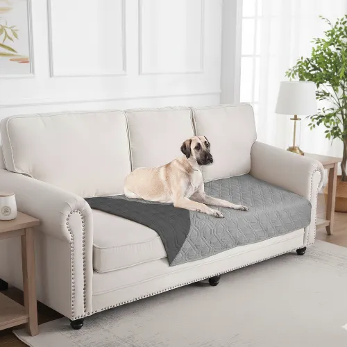Ameritex Waterproof Dog Bed Cover Pet Blanket for Furniture Bed Couch Sofa Reversible - Product Image