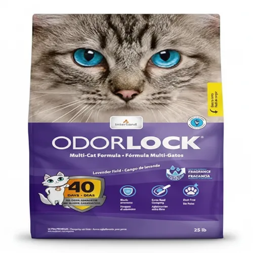 Intersand Odorlock Lavender Cat Litter 1ea/25 lb - Product Image