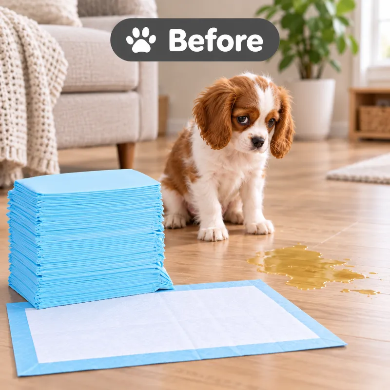 Dog Puppy Pee Pads Absorbent Leakproof 100ct